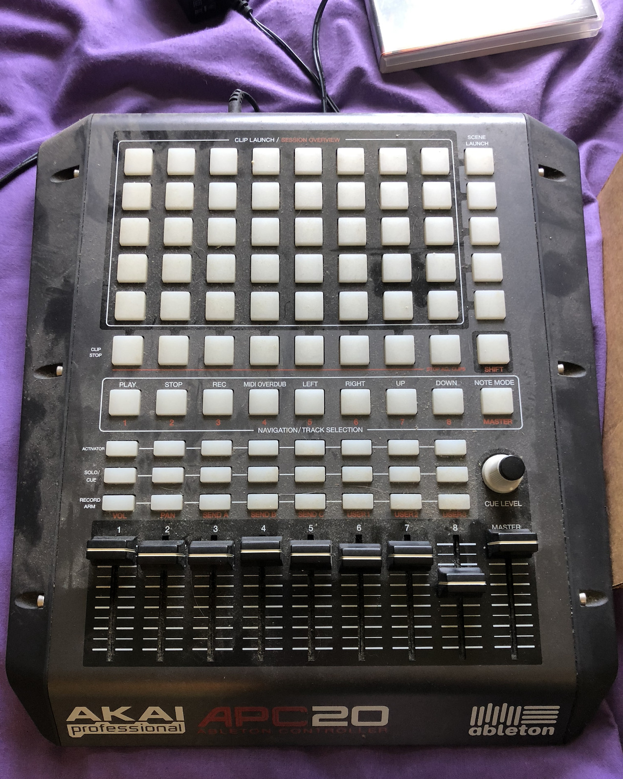 Akai Professional APC 20 Compact Ableton Controller Original Box, CD, & Cords - Fresh Stock Dated December 2025