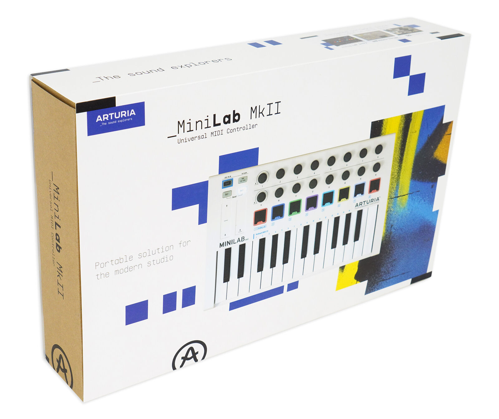 Arturia MiniLab MKII USB MIDI Bus Powered 25-key Keyboard Controller+Software - Fresh Stock Dated December 2025