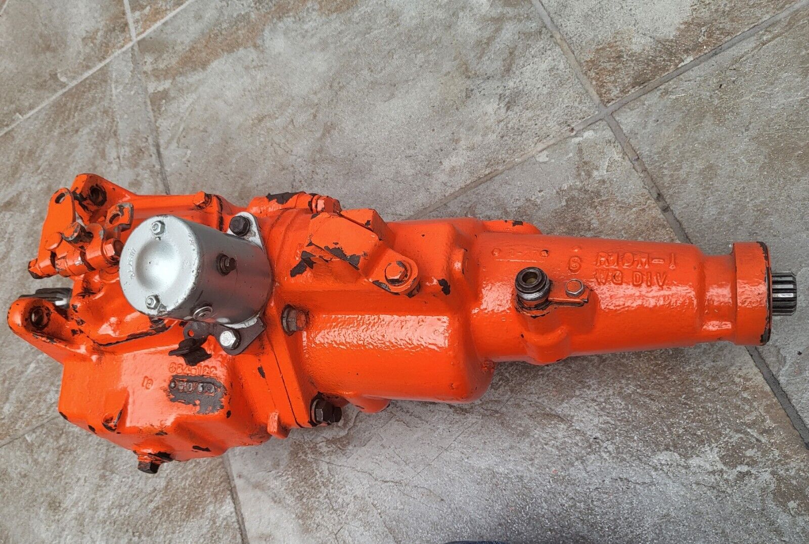 57 Chevy 3 Speed Manual Overdrive Transmission 1957 Borg Warner - Fresh Stock Dated December 2025