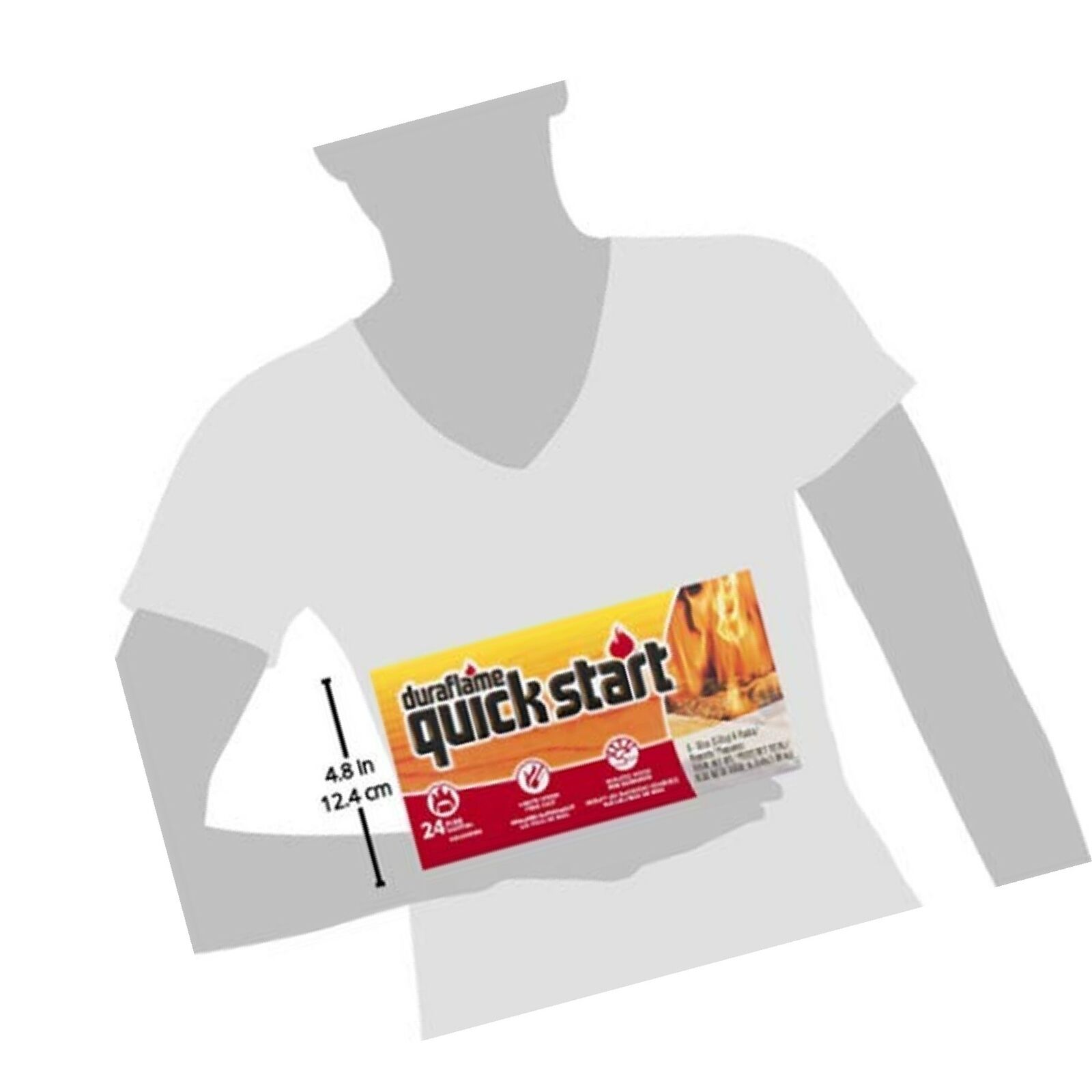 duraflame Quick Start Firelighters, 10 - 4 packs 1 - Fresh Stock Dated January 2026