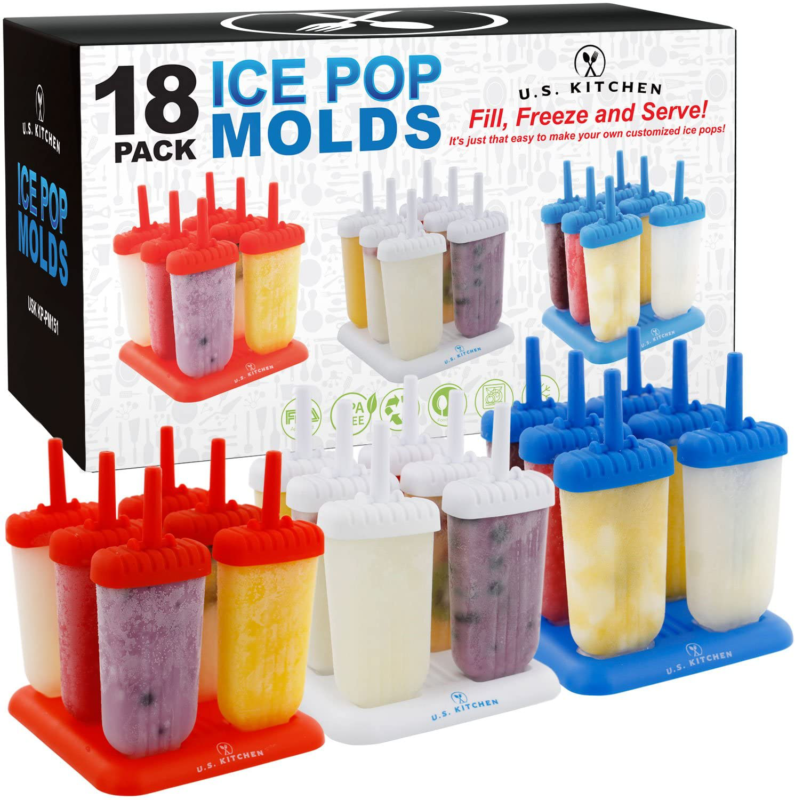 Moldes De Silicona Para Helados Paletas Hacer Helado Molde Maquina Reutilizable - Fresh Stock Dated February 2026