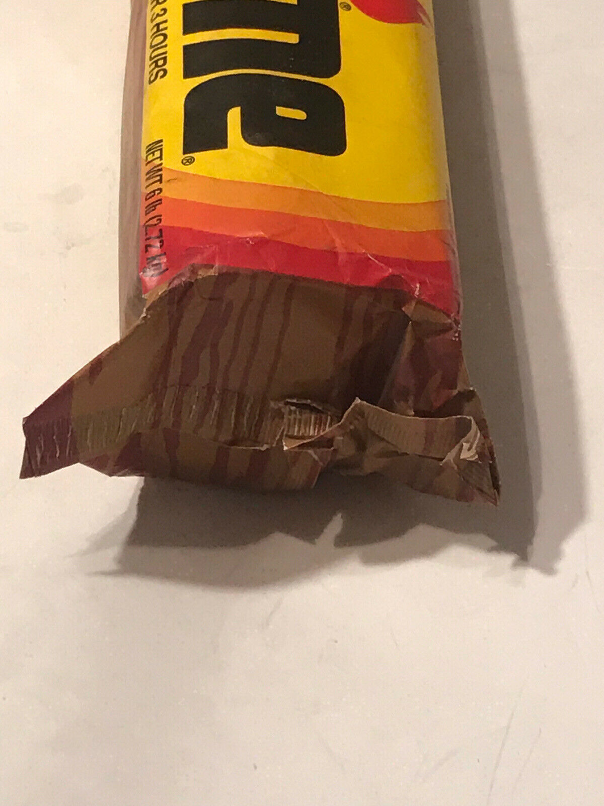 1994 Giant Size DURAFLAME 6 Pound 3 Hour Firelog - Fresh Stock Dated December 2025