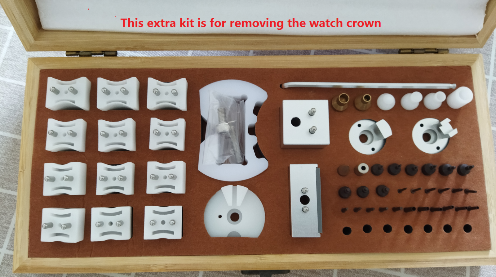 Pry Type Snap On Watch Back Case Opener with Assorted Crown Tube Remover F84163 - Fresh Stock Dated December 2025