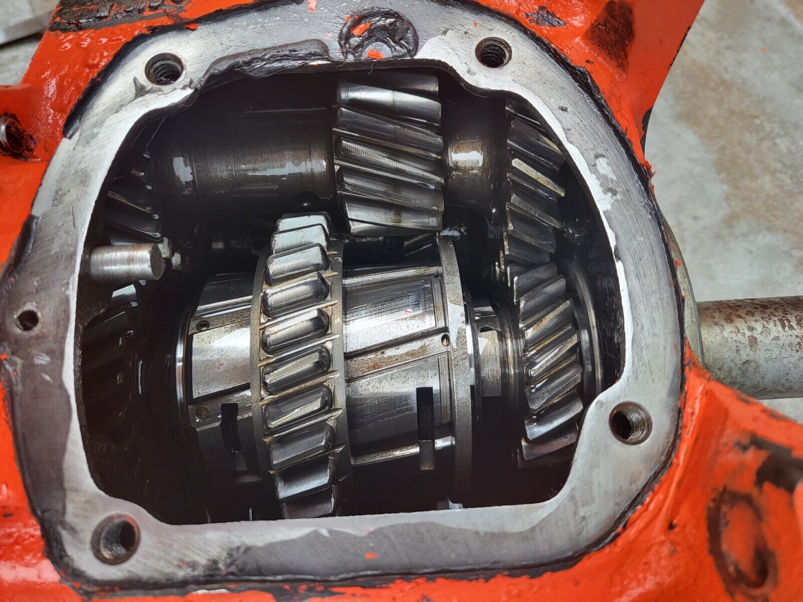 57 Chevy 3 Speed Manual Overdrive Transmission 1957 Borg Warner - Fresh Stock Dated December 2025