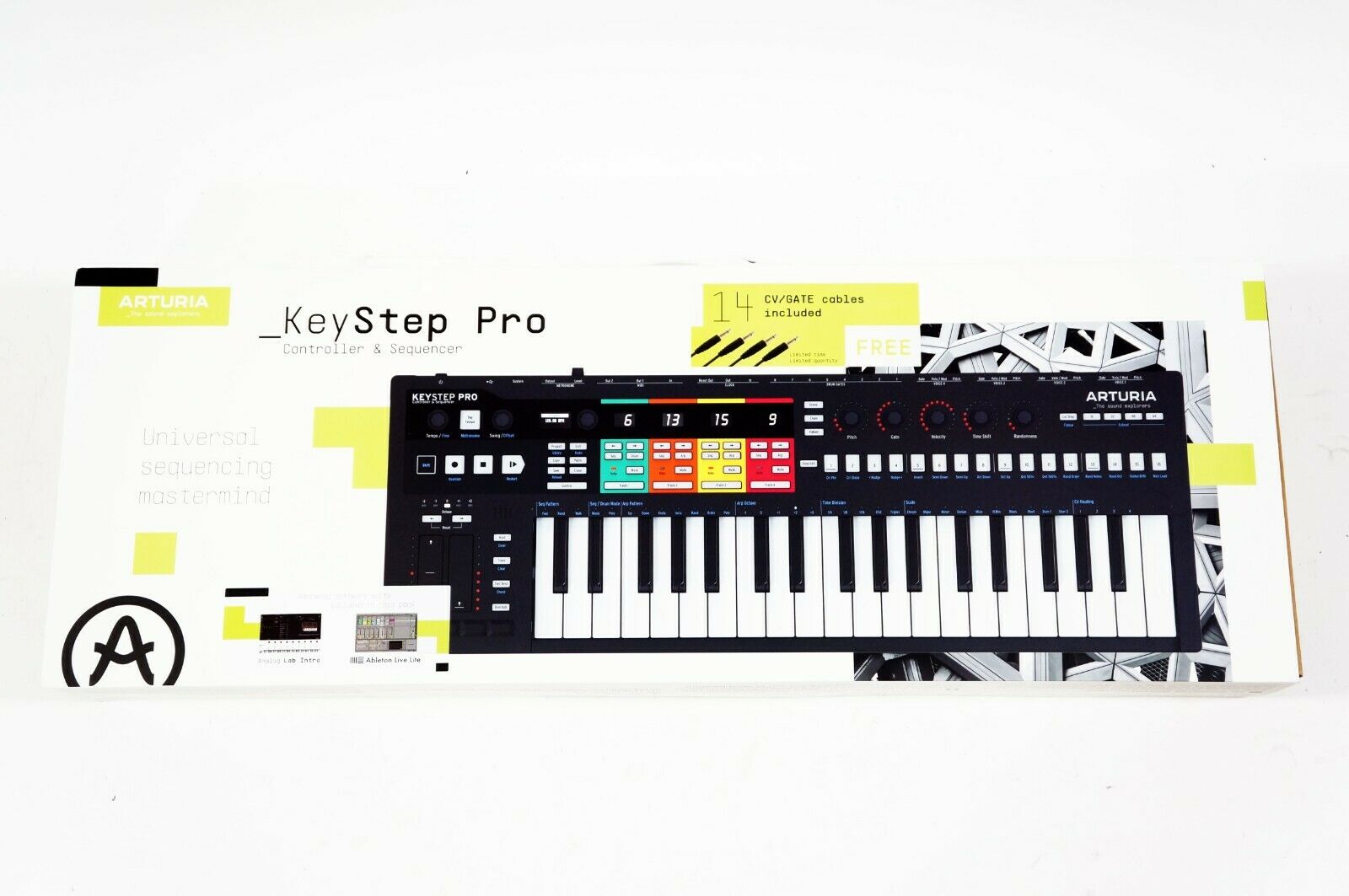 Arturia KeyStep Pro Black Limited Edition Performance Controller Polyphonic CV - Fresh Stock Dated December 2025