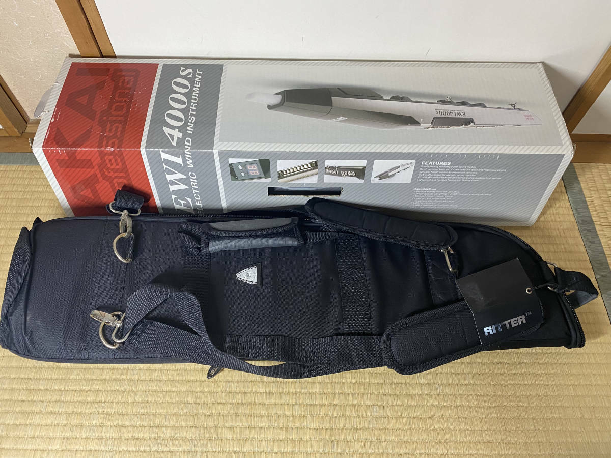 Used Akai EWI4000S Wireless Electronic Wind Synthesizer good condition F/S - Fresh Stock Dated December 2025