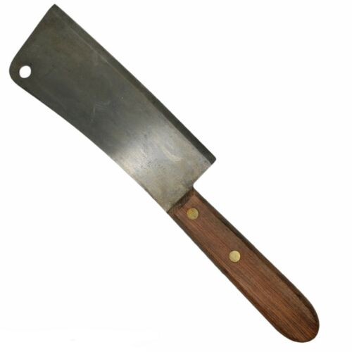 Vintage Dexter Chef Knife Butcher Meat Cleaver Model 5096 Blade 6” Made In USA - Fresh Stock Dated January 2026
