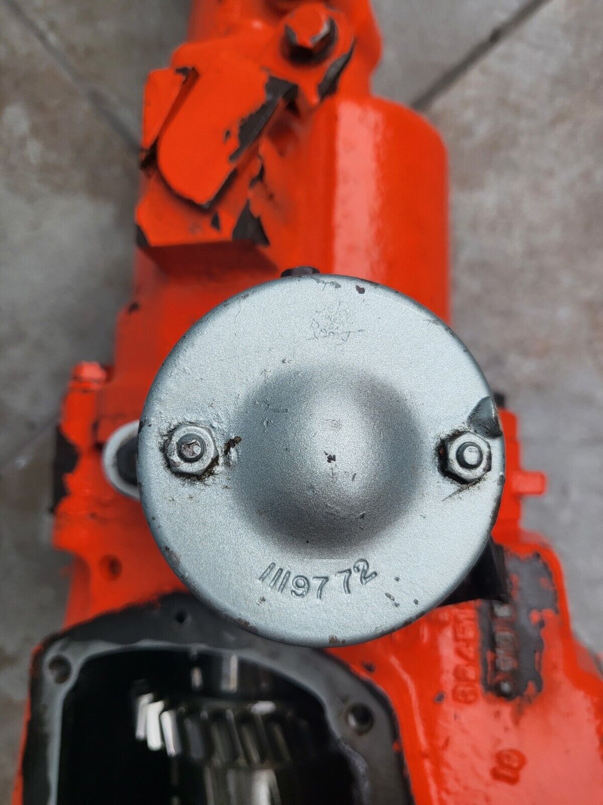 57 Chevy 3 Speed Manual Overdrive Transmission 1957 Borg Warner - Fresh Stock Dated December 2025