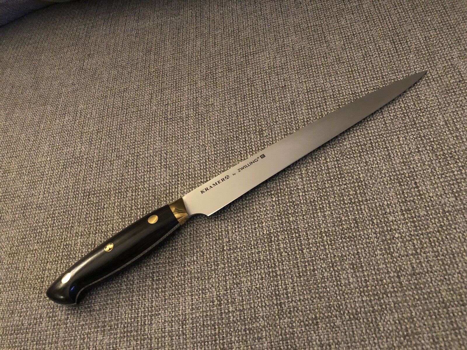 ZWILLING KRAMER - EUROLINE CARBON COLLECTION 9-INCH, CARVING KNIFE - 34940-233 - Fresh Stock Dated January 2026