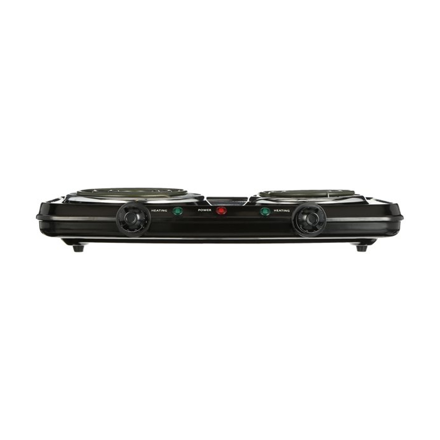 Mainstays Double Burner, 120V~ 1800W, Portable, Easy to Cook, Elegant Classic De - Fresh Stock Dated January 2026