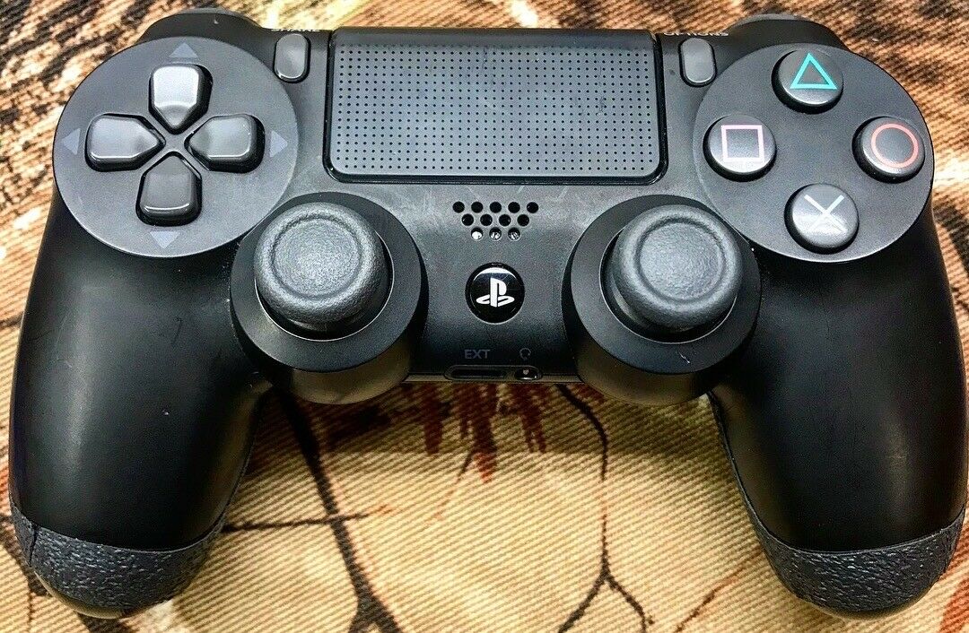 Black textured rubber grip tape overlay for Sony Playstation 4 / PS4 controller - Fresh Stock Dated February 2026