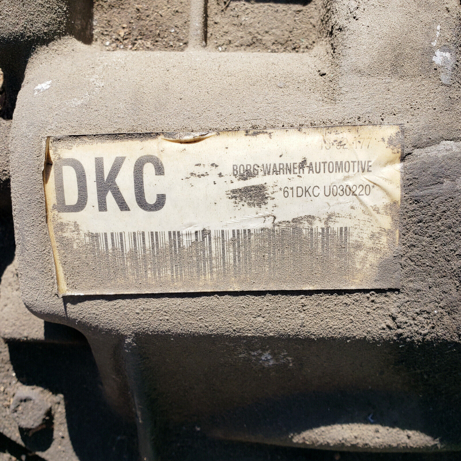 1989 Chevrolet Camaro 2.8 V6 T5 WC Manual Transmission Borg Warner 1352-177 - Fresh Stock Dated December 2025