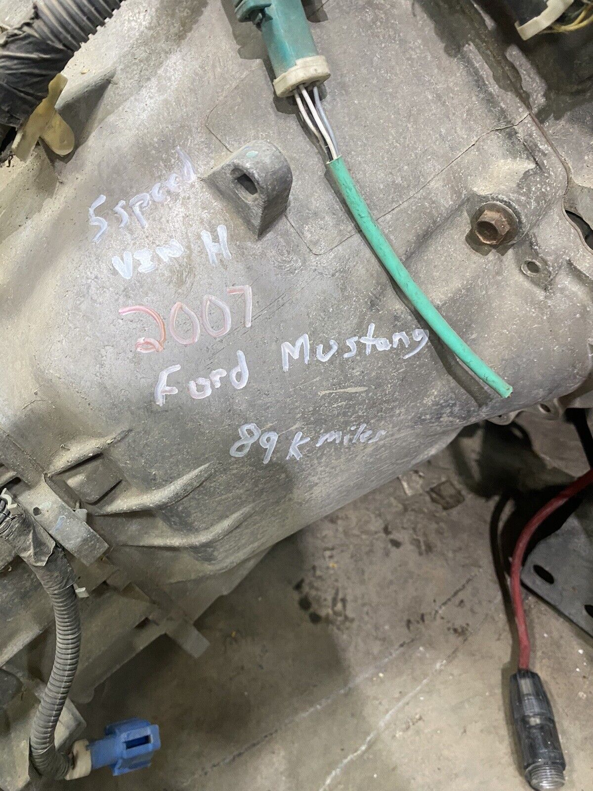 2005-2010 Ford Mustang 4.6 3V 5 Speed Manual Transmission TR3650 89k Miles 2007 - Fresh Stock Dated December 2025