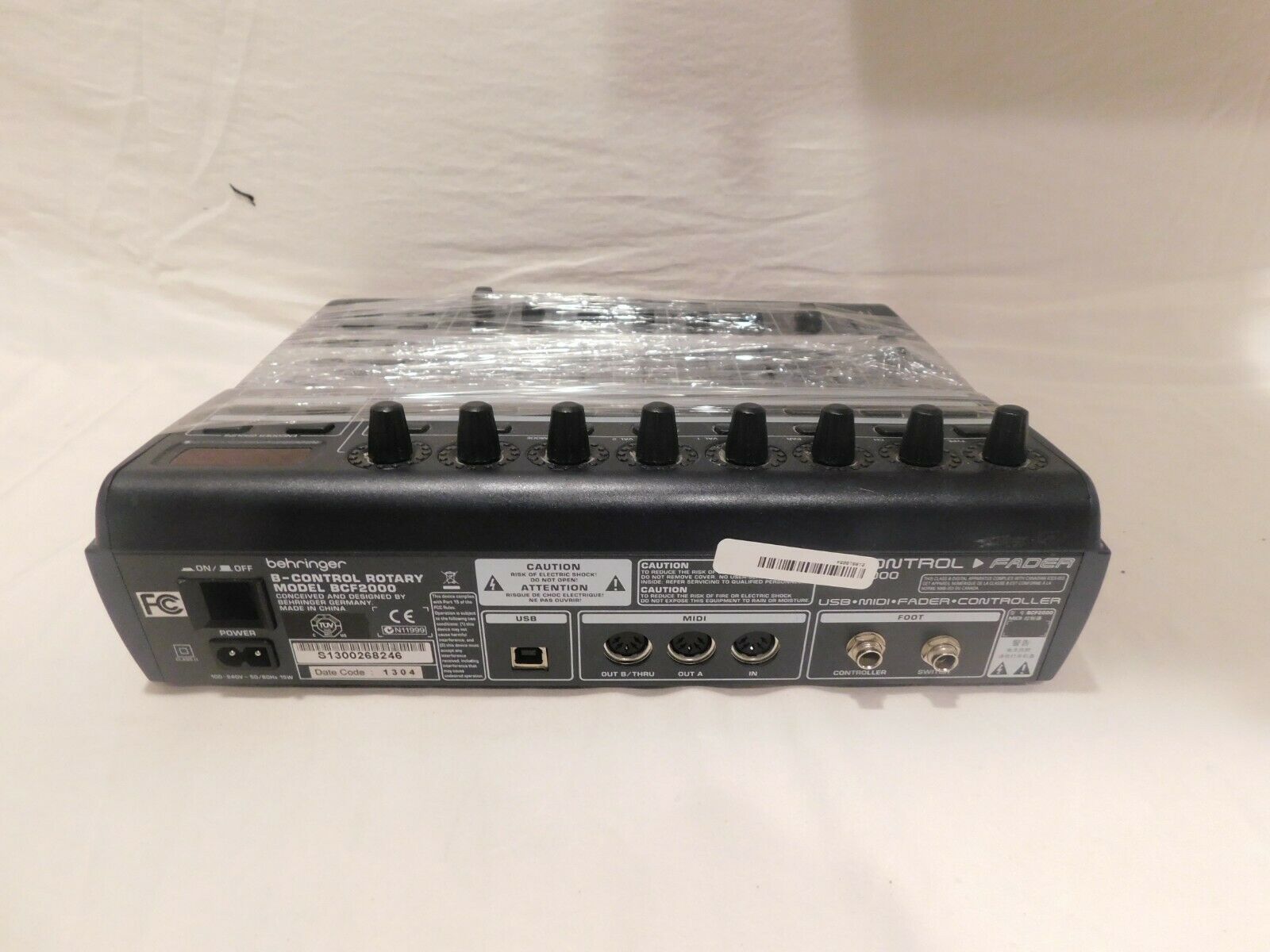 Behringer B-Control Fader BCF2000 - Fresh Stock Dated December 2025