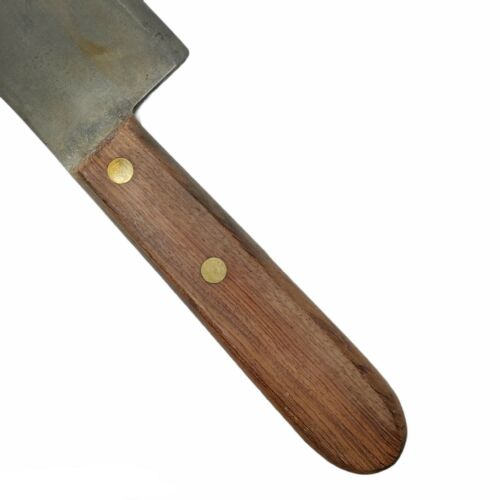Vintage Dexter Chef Knife Butcher Meat Cleaver Model 5096 Blade 6” Made In USA - Fresh Stock Dated January 2026