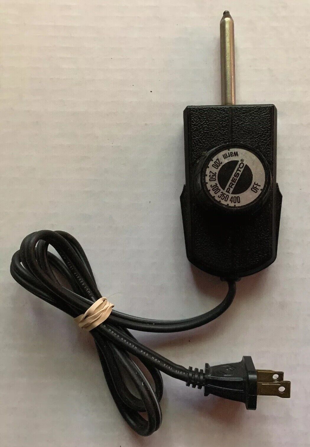 PRESTO HOT PLATE ELECTRIC SKILLET TEMPERATURE CORD CONTROL E73717, 0690003 - Fresh Stock Dated February 2026