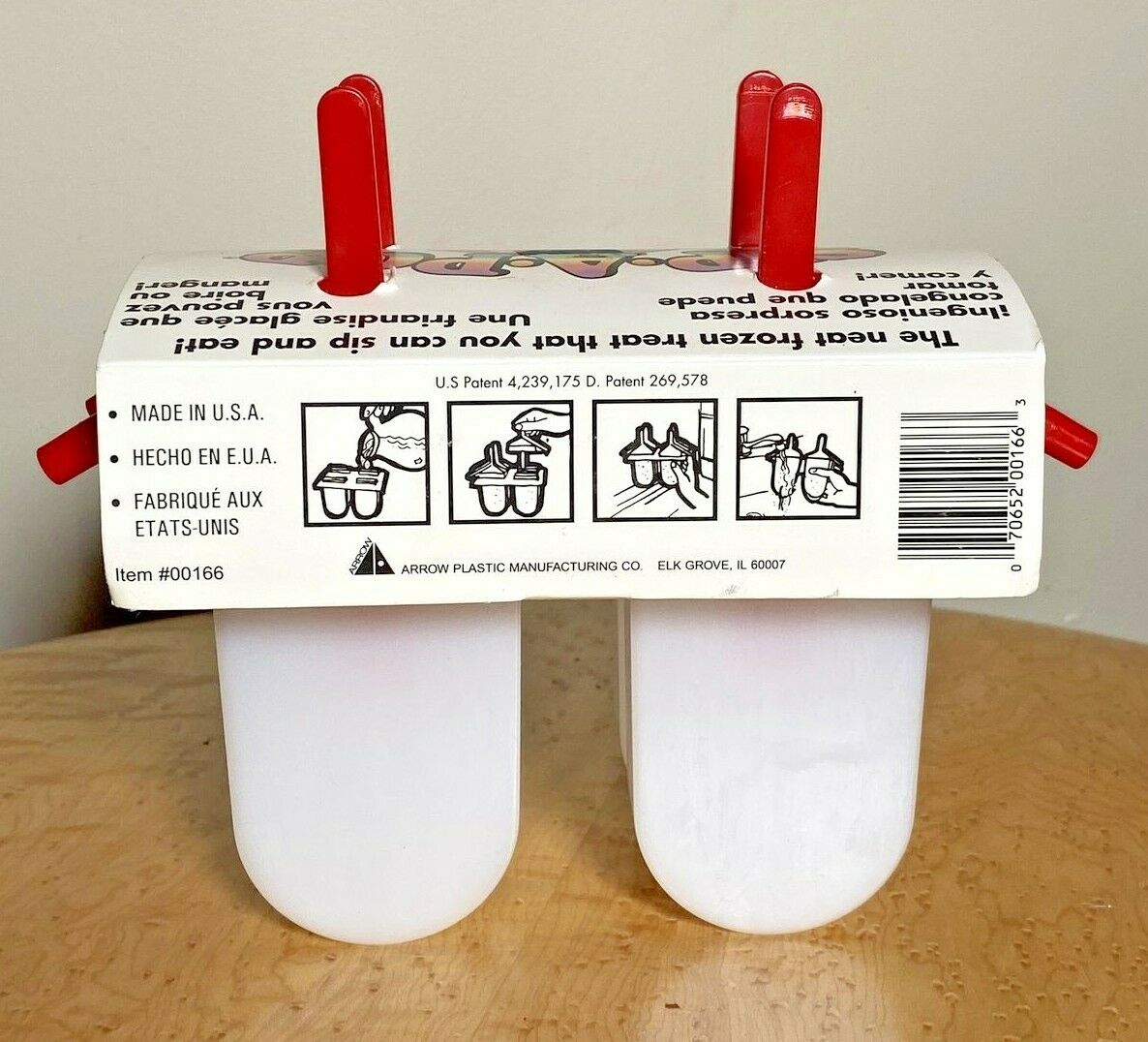 NEW Vintage Sip a Pop Popsicle Frozen Summer Treat Maker Plastic BPA Free USA - Fresh Stock Dated February 2026