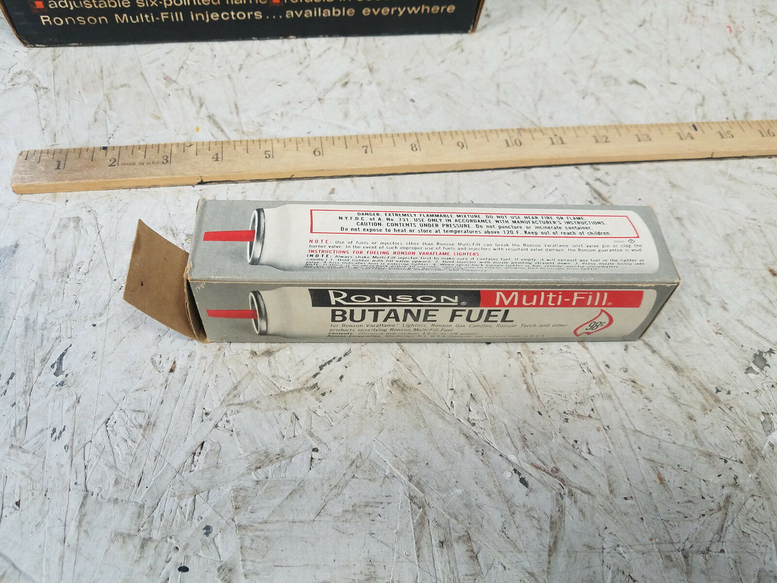 Vintage Ronson Varaflame Cookette Butane Gas Deluxe Handi Stand - Fresh Stock Dated February 2026