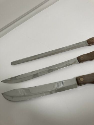 Lot CUTCO Knife Brown 22, 23, and 24 Vintage - Fresh Stock Dated January 2026
