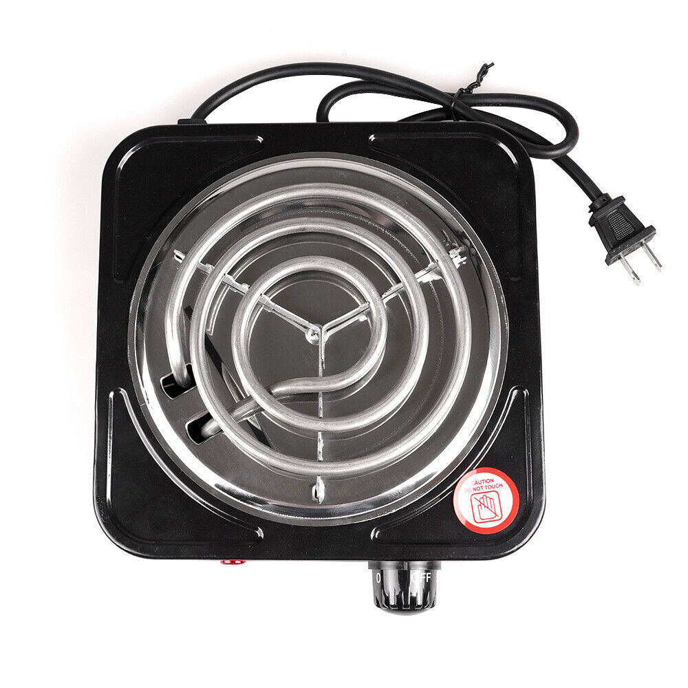 Portable Electric Double / Single Burner Hot Plate Stove Travel Cook Countertop - Fresh Stock Dated February 2026