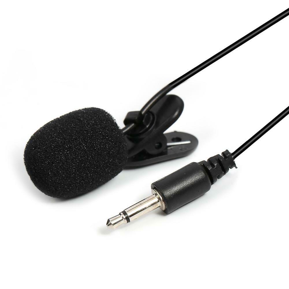 3.5 mm Stereo Jack Mini Car Microphone External Mic for Car DVD GPS Player - Fresh Stock Dated December 2025