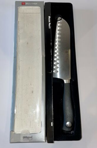 Wusthof Grand Prix II 7 Inch Hollow Edge Santoku Knife 4175-7 New/Read - Fresh Stock Dated January 2026