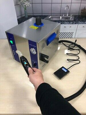 Dental or Jewelry use easy operate flexible wands desktop 5bar 2L Steam Cleaner - Fresh Stock Dated December 2025