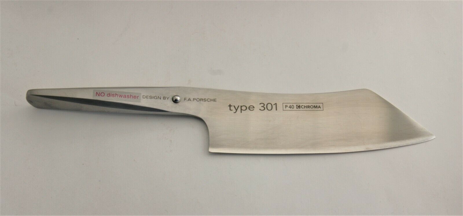 Chroma F. A. Porsche 301 Japanese Steel Chef's Knife with Original Box and Paper - Fresh Stock Dated January 2026