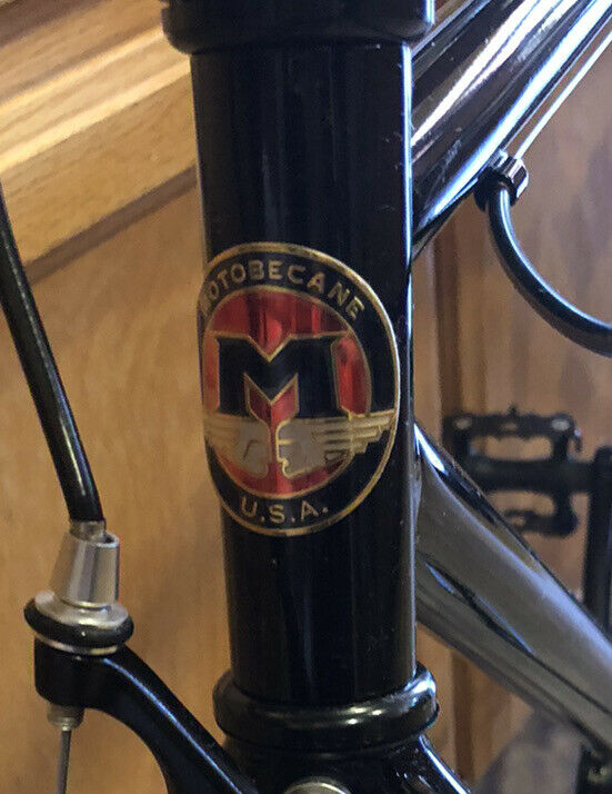 Motobecane of America Racing Bicycle, Mixie Geared, Coaster, Mint Black Beauty! - Fresh Stock Dated January 2026