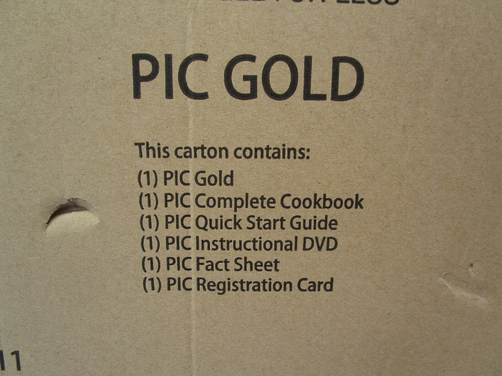 NEW Nuwave 30211 PIC Gold Portable Precision Induction Cooktop DVD Manual ~ NIB - Fresh Stock Dated February 2026