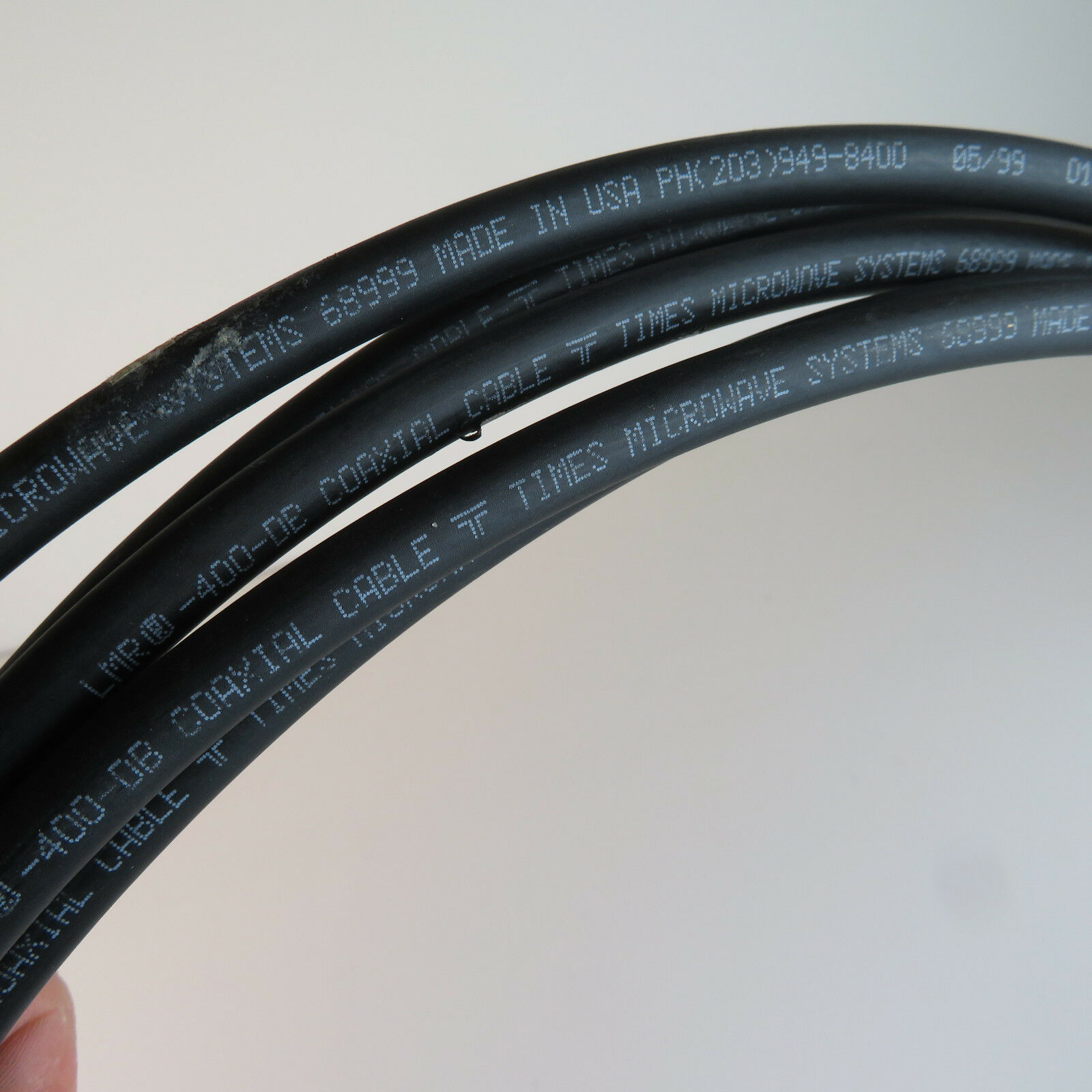 Times Microwave System 20' Coaxial Cable 68999 - Fresh Stock Dated December 2025