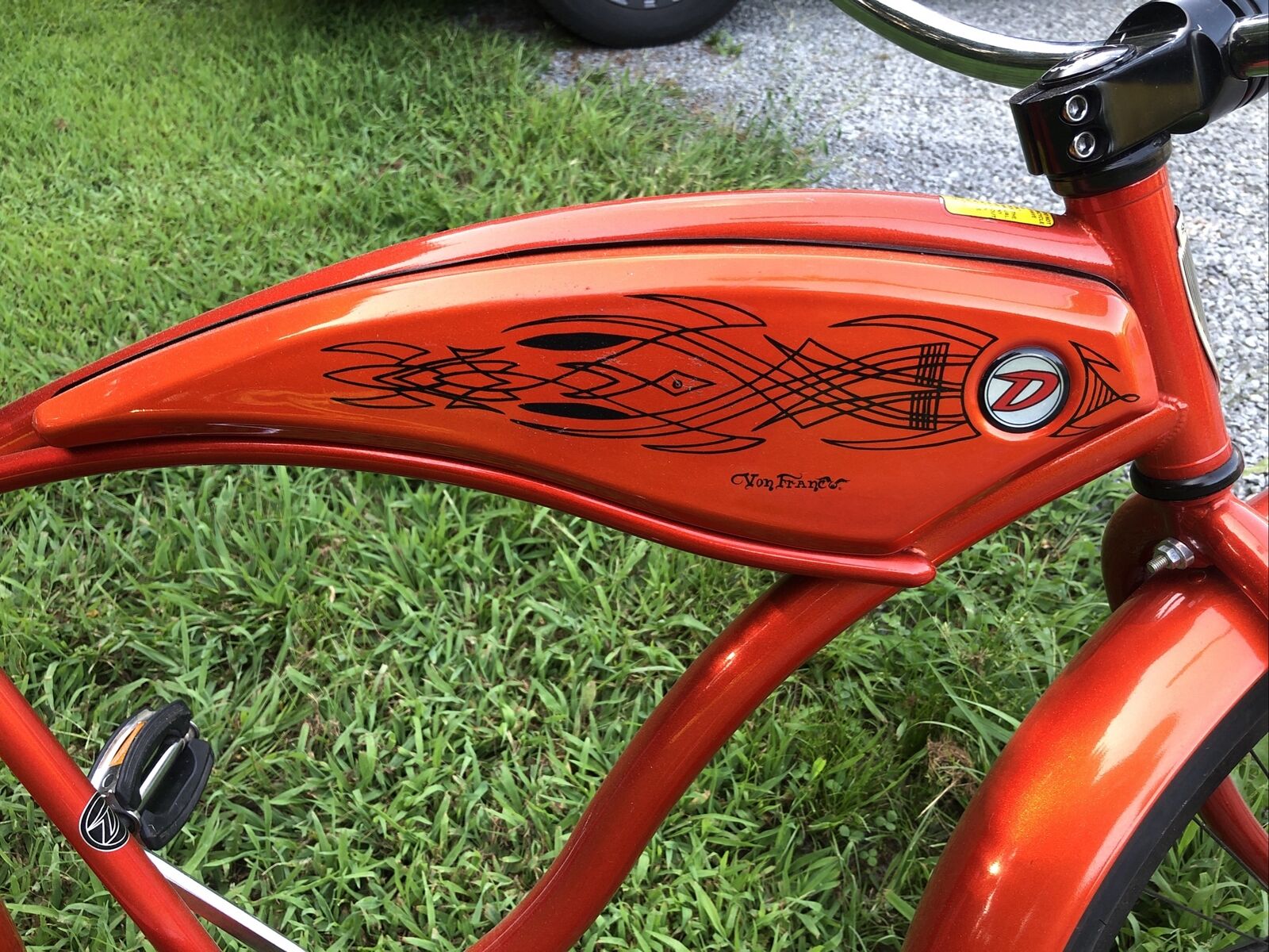 dyno von franco tangerine cruiser bicycle - Fresh Stock Dated December 2025