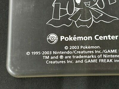 Pokemon Center Jirachi LIMITED EDITION GBA SP Face plate(Hardcover) -d0718- - Fresh Stock Dated December 2025