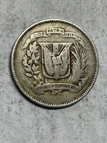 Dominican Republic 25 Centavos 1967 Item - Box 13 - Fresh Stock Dated December 2025