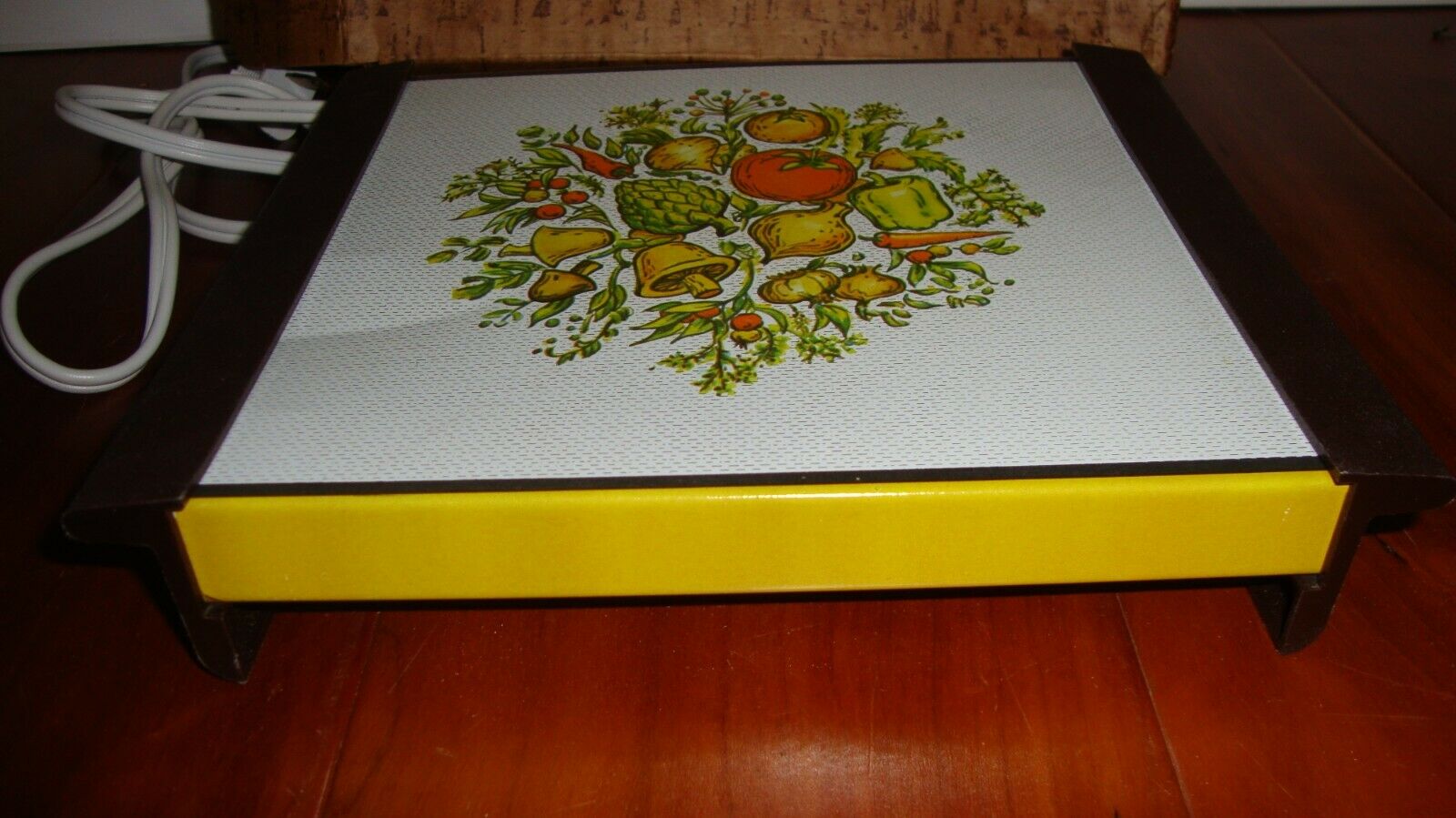 Vintage Hot Plate Warm-O-Tray Spice of Life Atlantic Precision Electric Works - Fresh Stock Dated February 2026