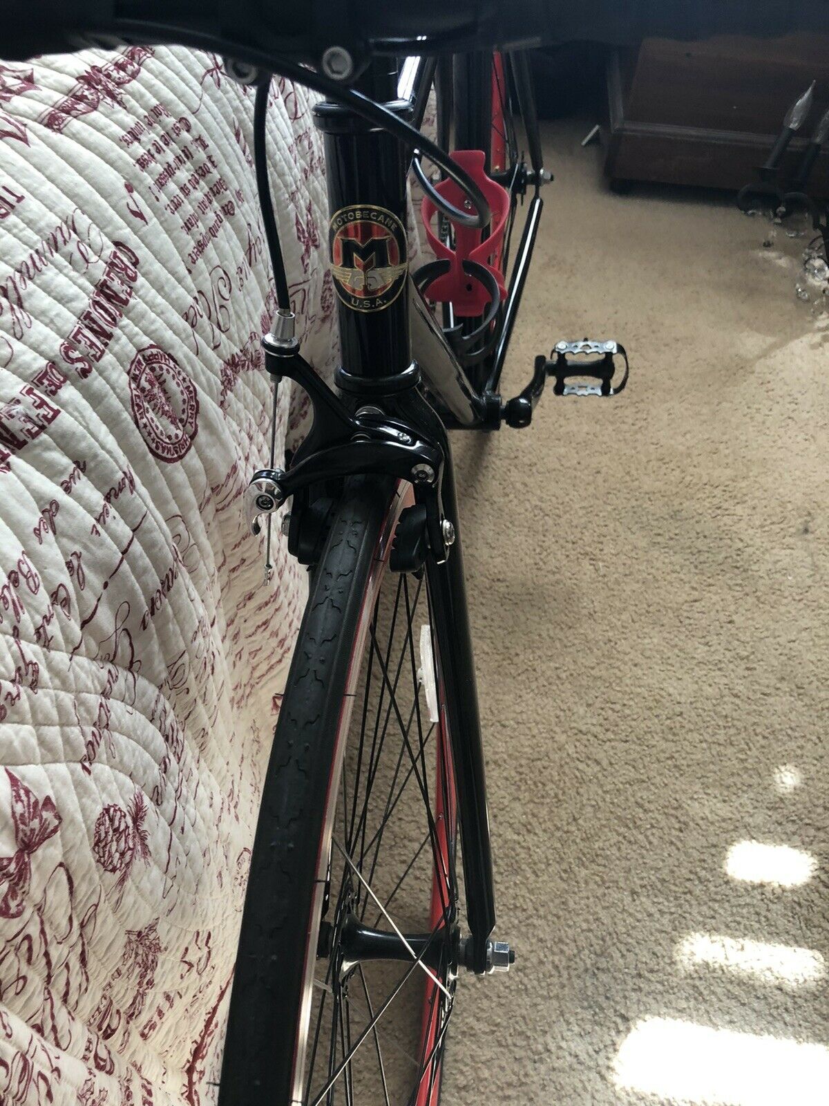 Motobecane of America Racing Bicycle, Mixie Geared, Coaster, Mint Black Beauty! - Fresh Stock Dated January 2026