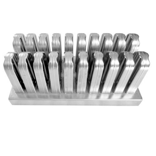 20pcs Stainless Steel Molds Industrial Ice Lolly Popsicle Ice Cream With Sticks - Fresh Stock Dated February 2026