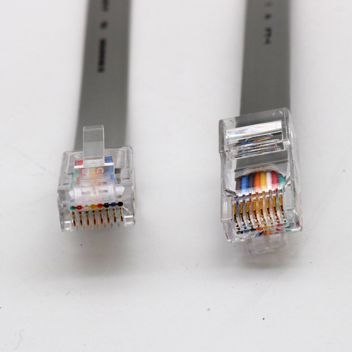 1x Cat5E Ethernet Cable Lan Network RJ45 Flat Patch Internet Cable for PC Laptop - Fresh Stock Dated December 2025