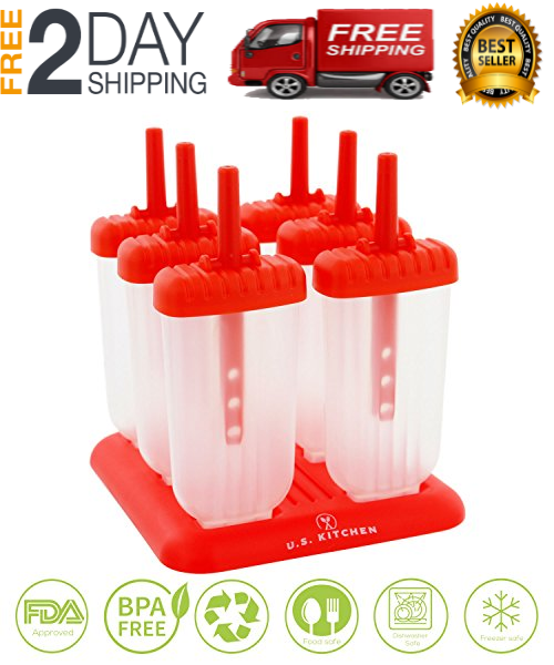 Moldes De Silicona Para Helados Paletas Hacer Helado Molde Maquina Reutilizable - Fresh Stock Dated February 2026