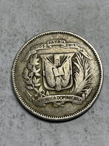 Dominican Republic 25 Centavos 1967 Item - Box 13 - Fresh Stock Dated December 2025