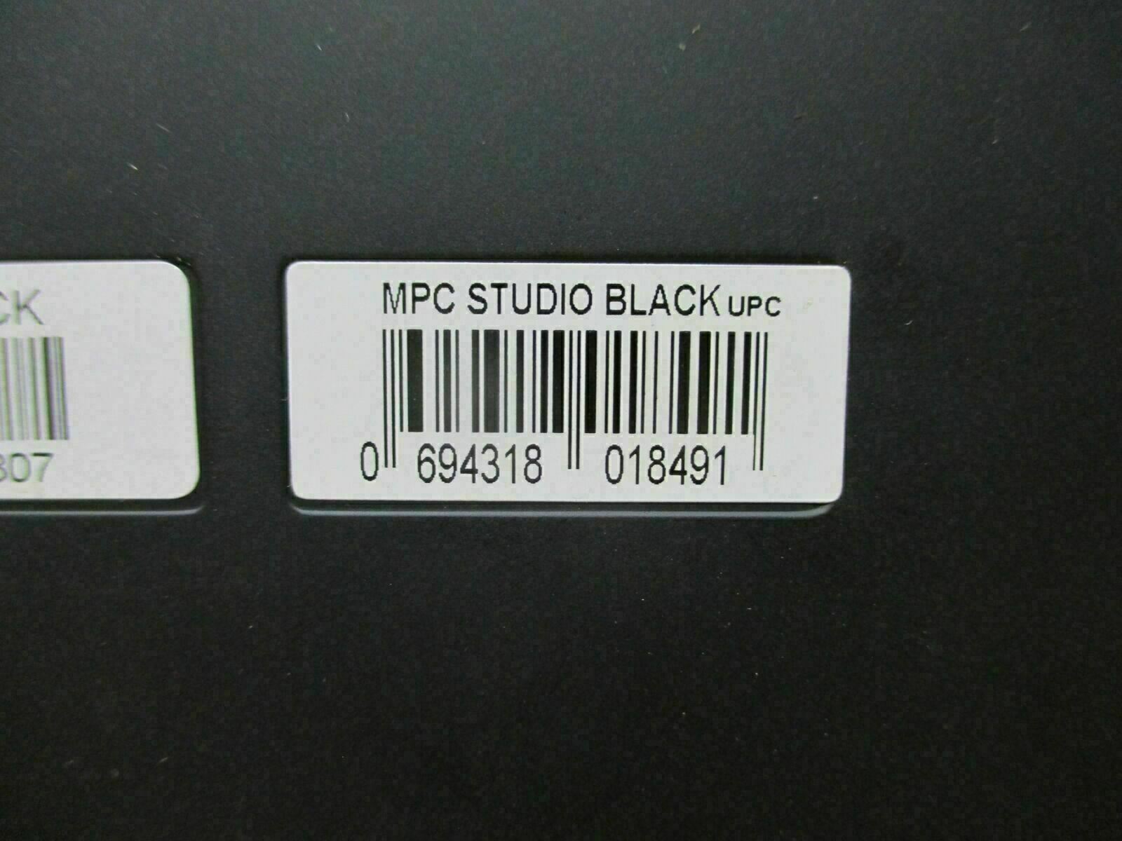 Akai MPC Studio Professional Black DAW Controller with USB Cable -CLEAN-TESTED- - Fresh Stock Dated December 2025