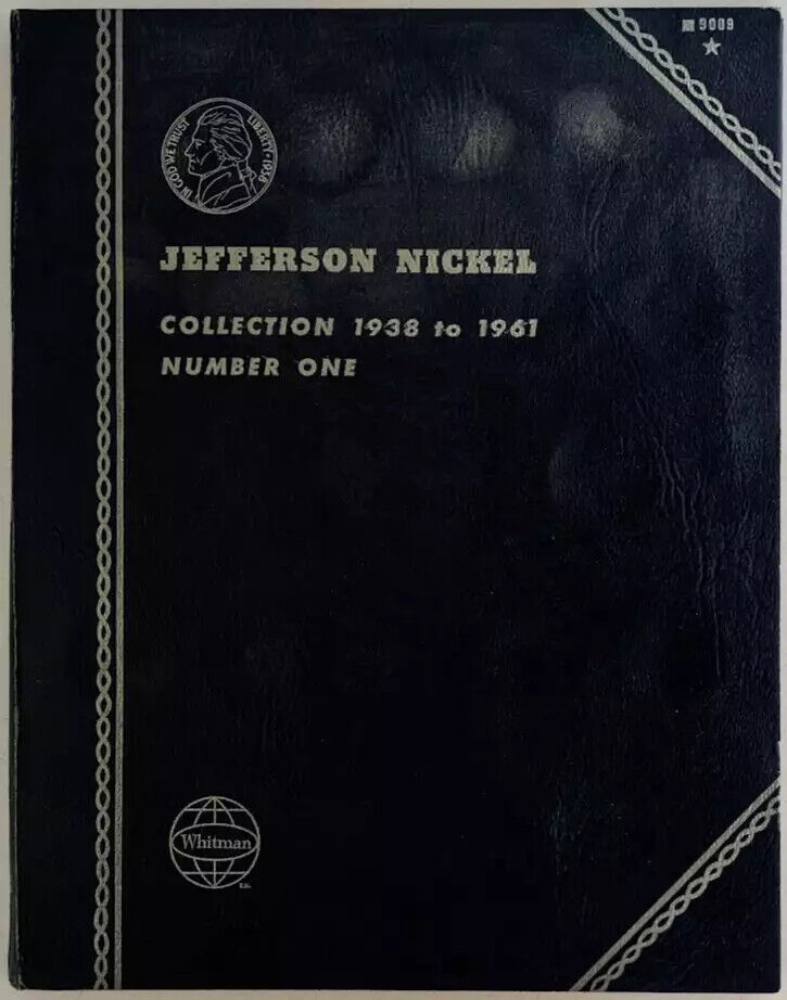 1938-1961 USED JEFFERSON NICKEL FOLDERS - LOTS OF 7 & 3 - Fresh Stock Dated December 2025