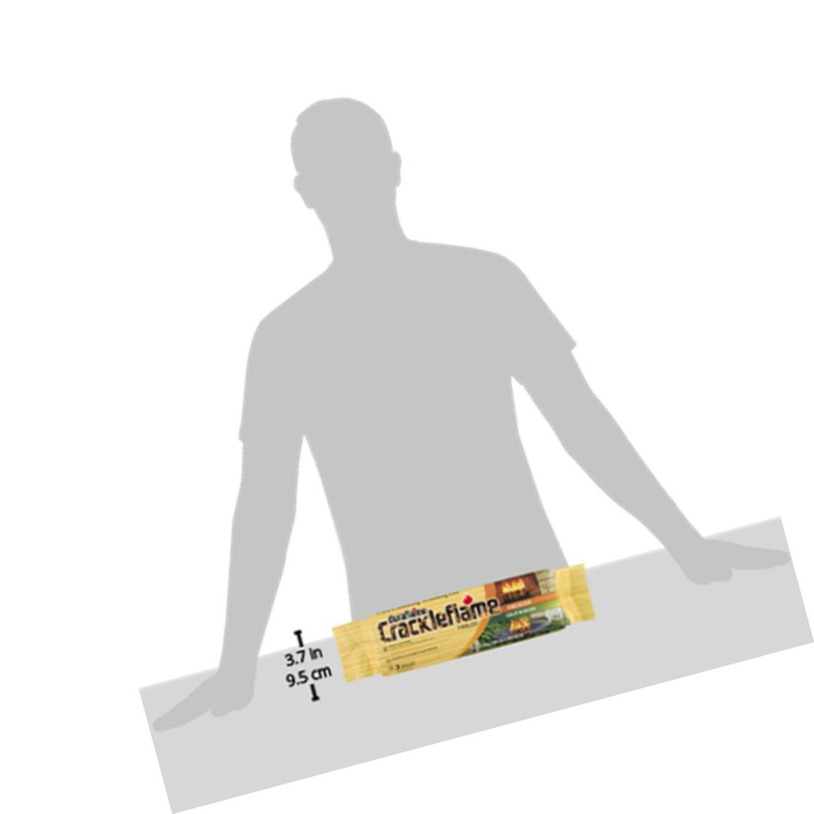 duraflame Crackleflame 4.5lb 3-hr Indoor/Outdoor Firelog, 4-pack - Fresh Stock Dated January 2026