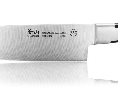 Cangshan X Series 59137 German Steel Forged Chef's Knife 8 Inch. - Fresh Stock Dated January 2026