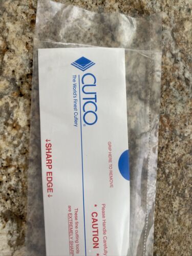 Cutco Cleaver 1737C, New, Classic Brown/Black Handle - Fresh Stock Dated January 2026