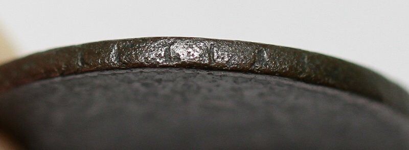 1794 Liberty Cap Half Cent - Damage - US 1/2c Copper Penny Coin - L8 - Fresh Stock Dated December 2025