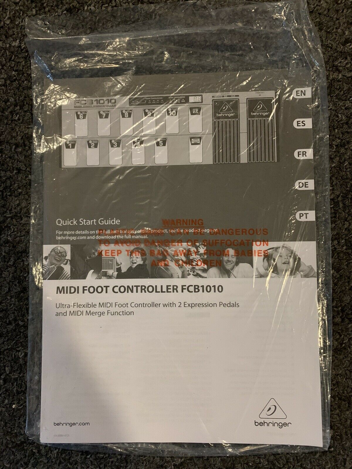 Behringer FCB1010 MIDI Foot Controller Kemper  Amp - Fresh Stock Dated December 2025