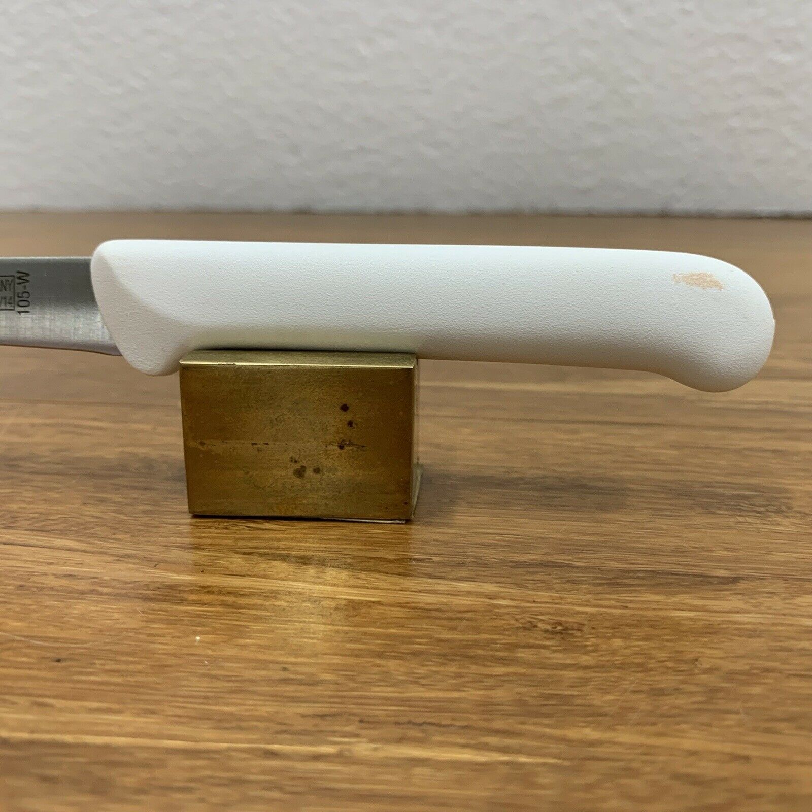 MESSERMEISTER 105-W CHEF KITCHEN PARING KNIFE Stainless Steel White Handle - Fresh Stock Dated February 2026