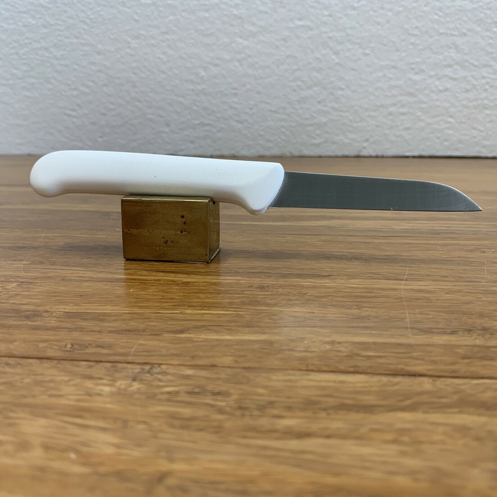 MESSERMEISTER 105-W CHEF KITCHEN PARING KNIFE Stainless Steel White Handle - Fresh Stock Dated February 2026