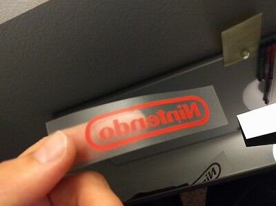 4 pack- Wii N64 SNES NES Nintendo Vinyl Sticker Decal Red 3